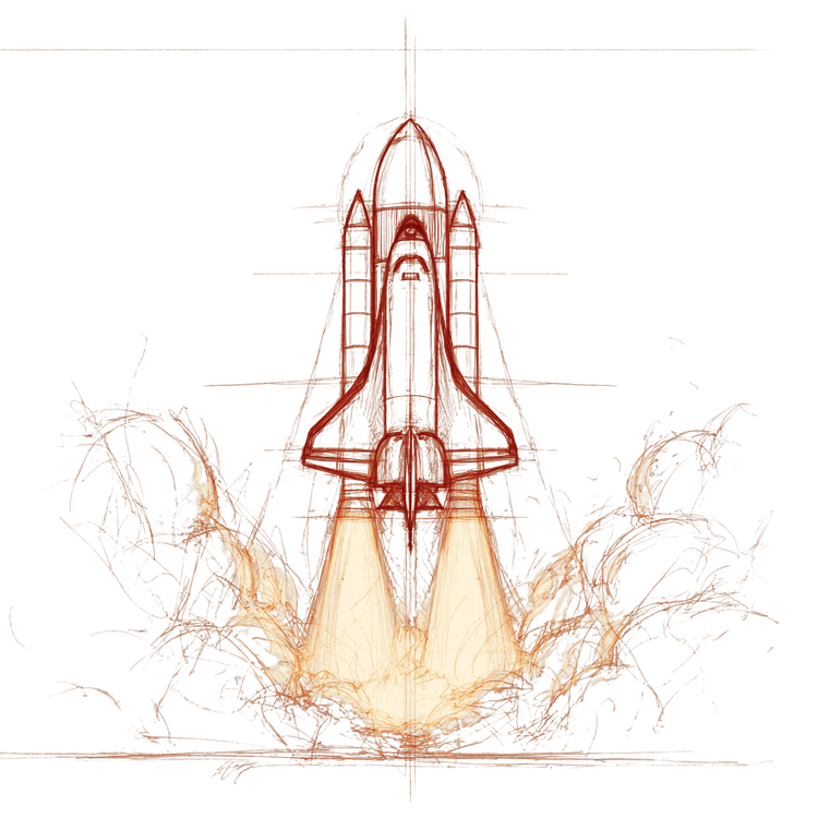 Rocket Illustration